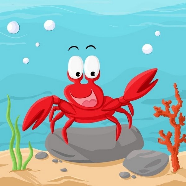 Веселый краб