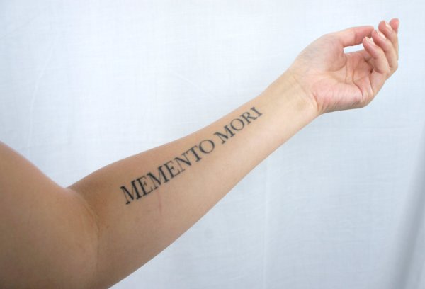 Memento Mori тату