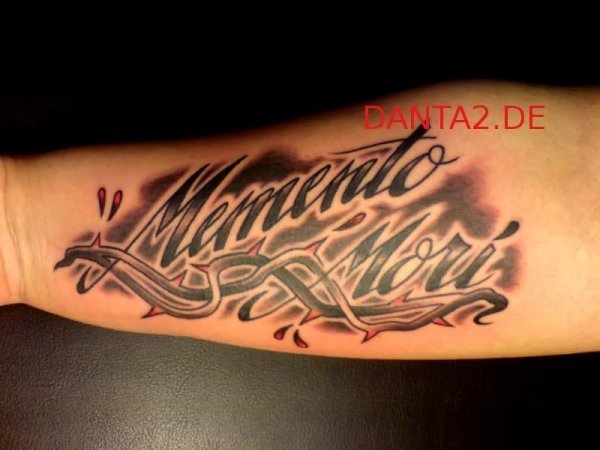 МЕМЕНТО Мори тату