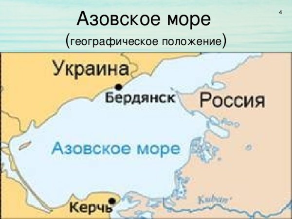 Азовское море презентация