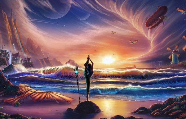 Фантастические морские пейзажи