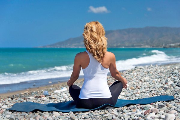 Медитация на берегу моря