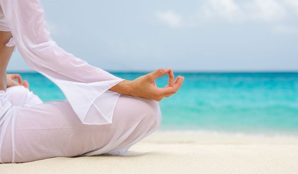 Медитация на берегу моря