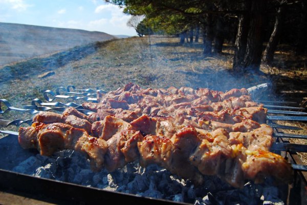 Море пляж шашлык