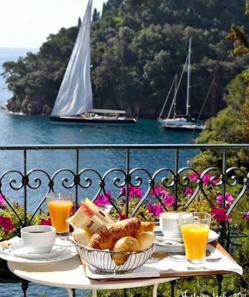 Завтрак в Портофино