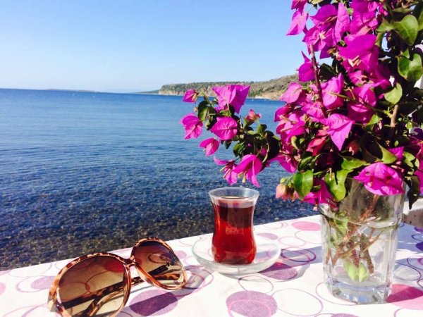 Santorini Греция вино на море