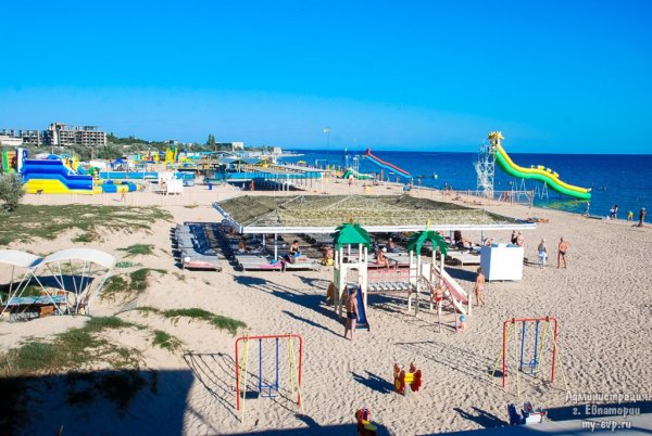 Евпатория Крым берег