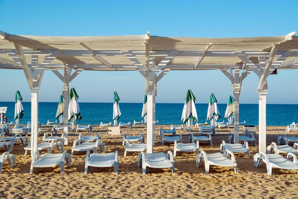 Пляж Лазурный берег Евпатория