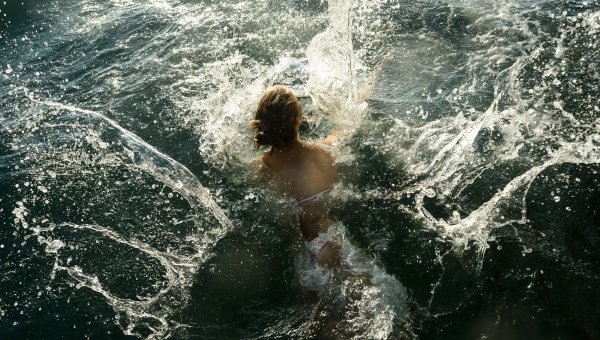 Девушка захлебнулась водой