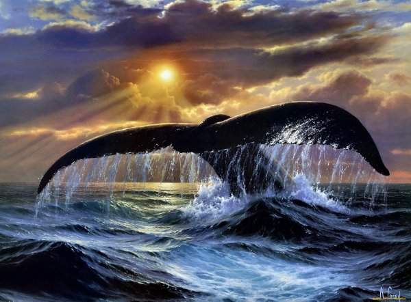 Картина кит