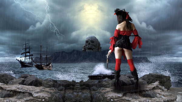 Энн Стоукс картины Русалка