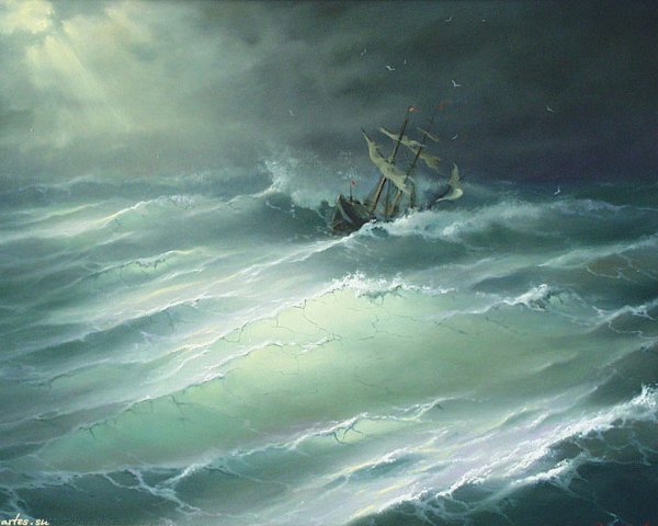 Море Георгий Дмитриев корабль