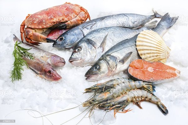 Морепродукты Графика