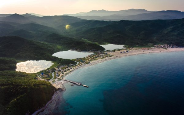 Бухта Триозерье Владивосток