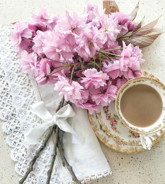 Доброе утро море цветы