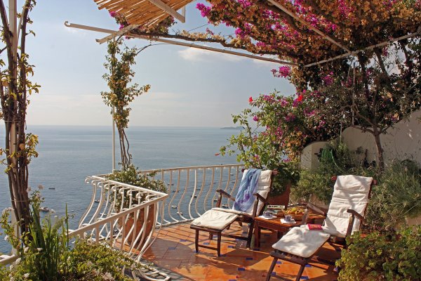 Вид на море с террасы