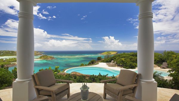 Красивый вид на море