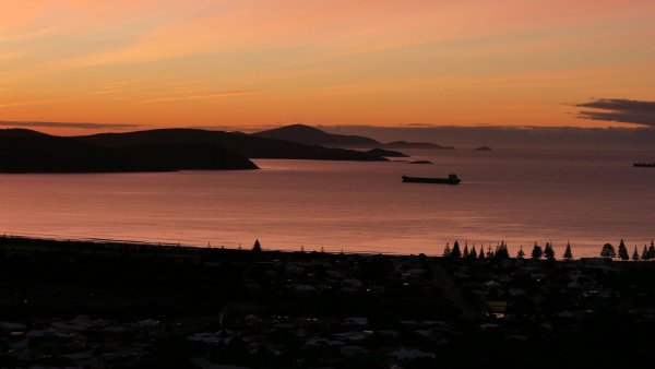 Вечер на море