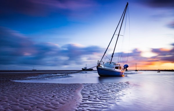 Красивые пейзажи с яхтами