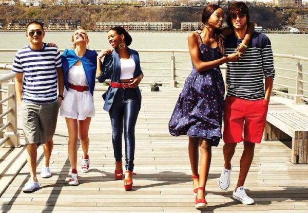 Морской стиль в одежде