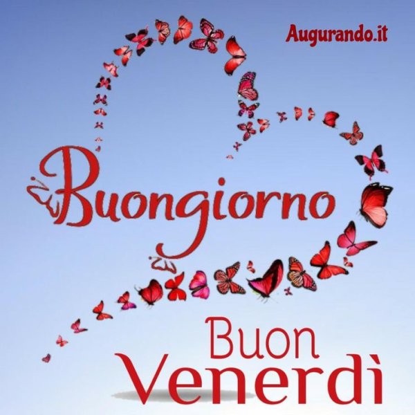 Открытки buona venerdi