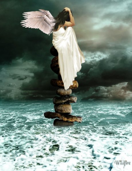 Художница Дона Гелсингер - 12 ангело