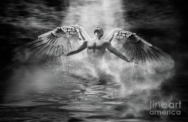 Женщина на рассвете