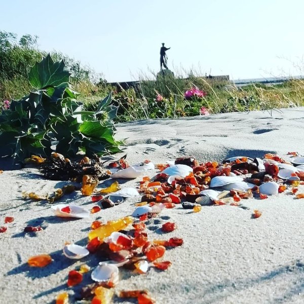 Калининград Балтийское море янтарь