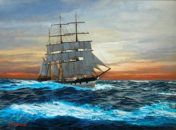 Художник-маринист David Thimgan