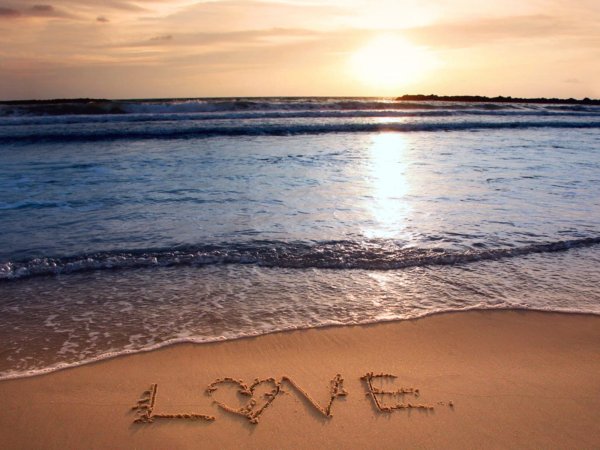 Сердце на песке