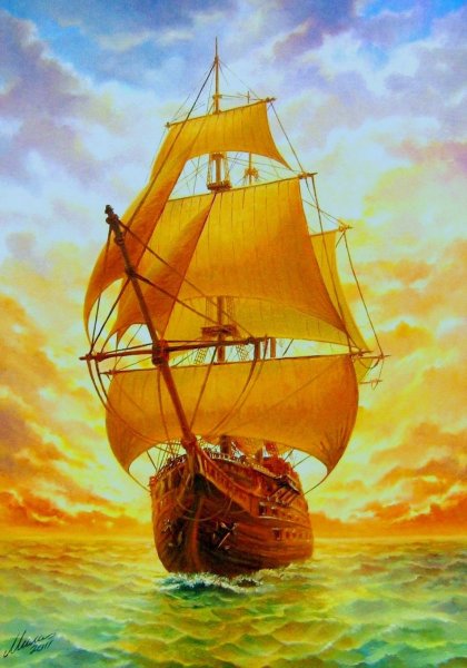 Каравелла Бригантина Фрегат