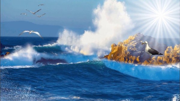 Прекрасного дня море