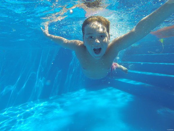 Надувной круг Swimtrainer красный