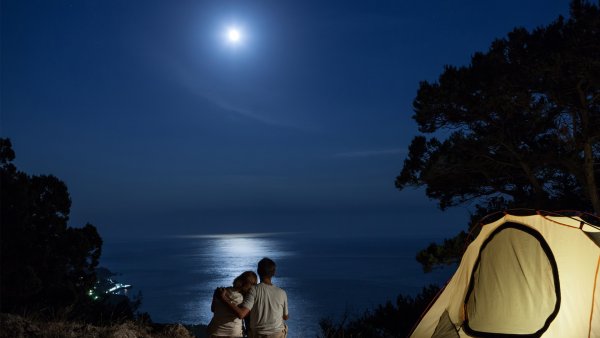 Палатка на природе