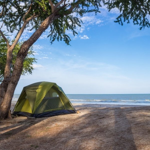 Фон туристический палатки