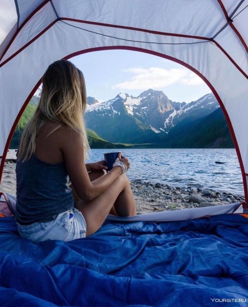 Палаточный лагерь бухта Лисья