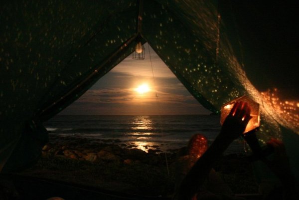 Глэмпинг финский залив