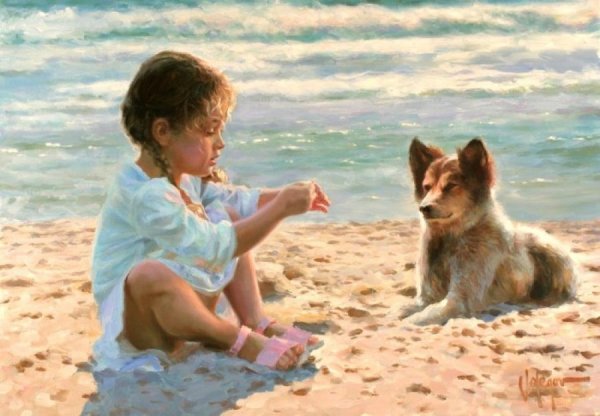 Владимир Волегов живопись дети