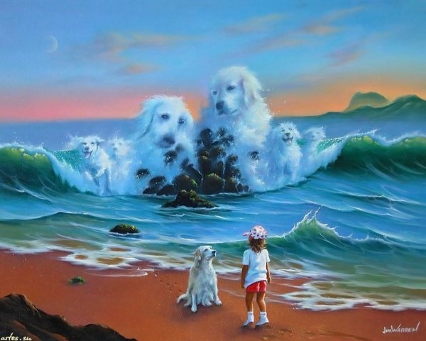 Картины Джима Уоррена(Jim Warren)