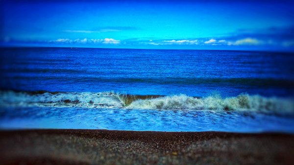 Голубое синее море
