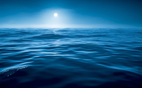 Голубое море и солнце