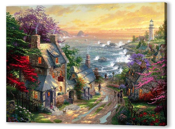 Томас Кинкаде его картины