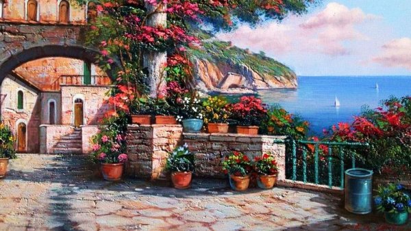 Амальфи картины