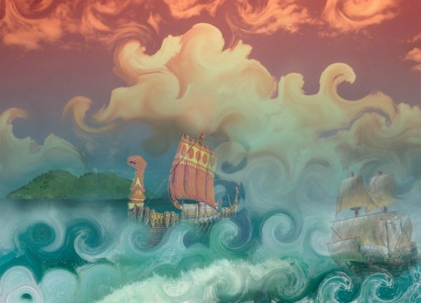 Остров Буян из сказки о царе Салтане