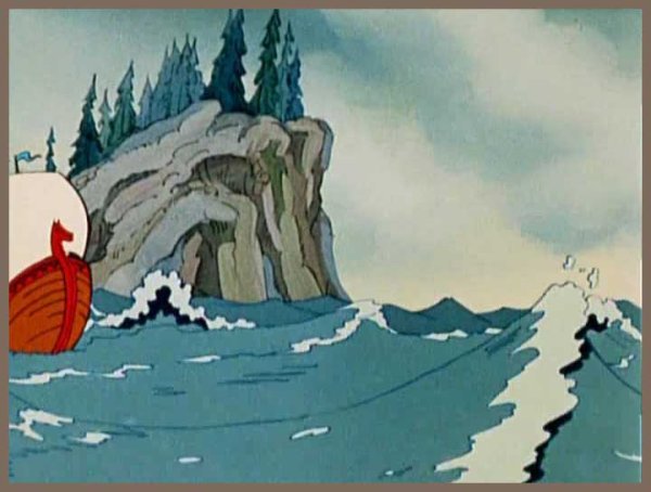 Ветер по морю гуляет иллюстрация