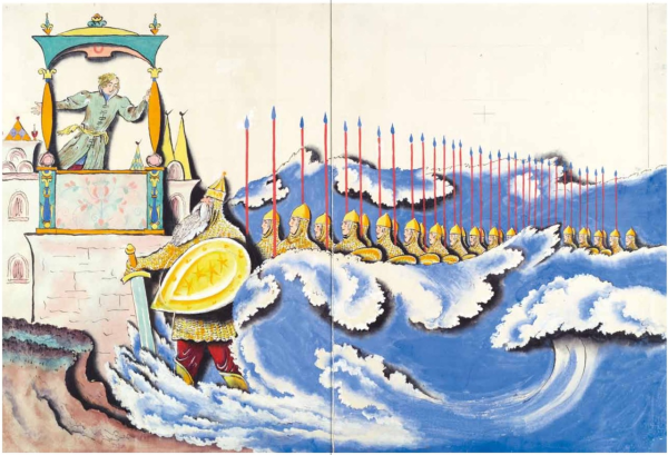 Князь Гвидон у моря