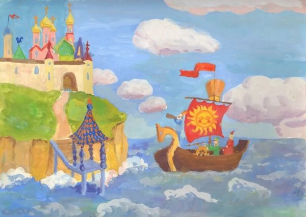 Флот из сказки о царе Салтане