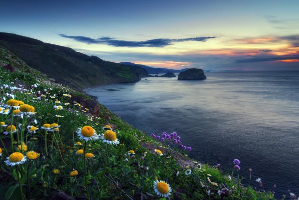 Красивая природа море