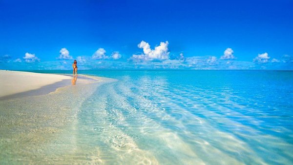 Море солнце