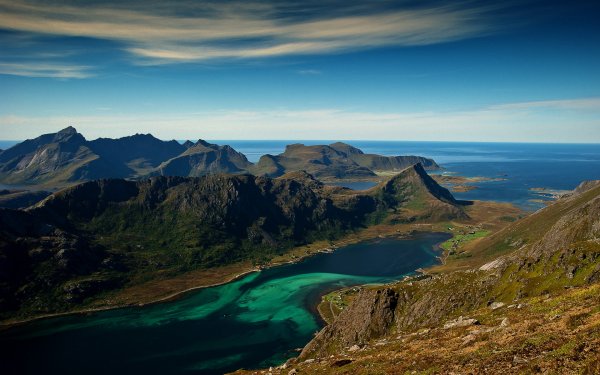 Природа море горы